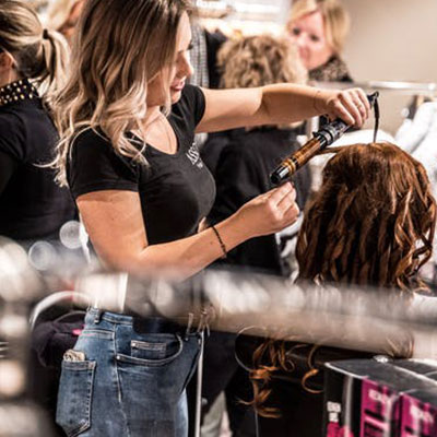 Home hair styling